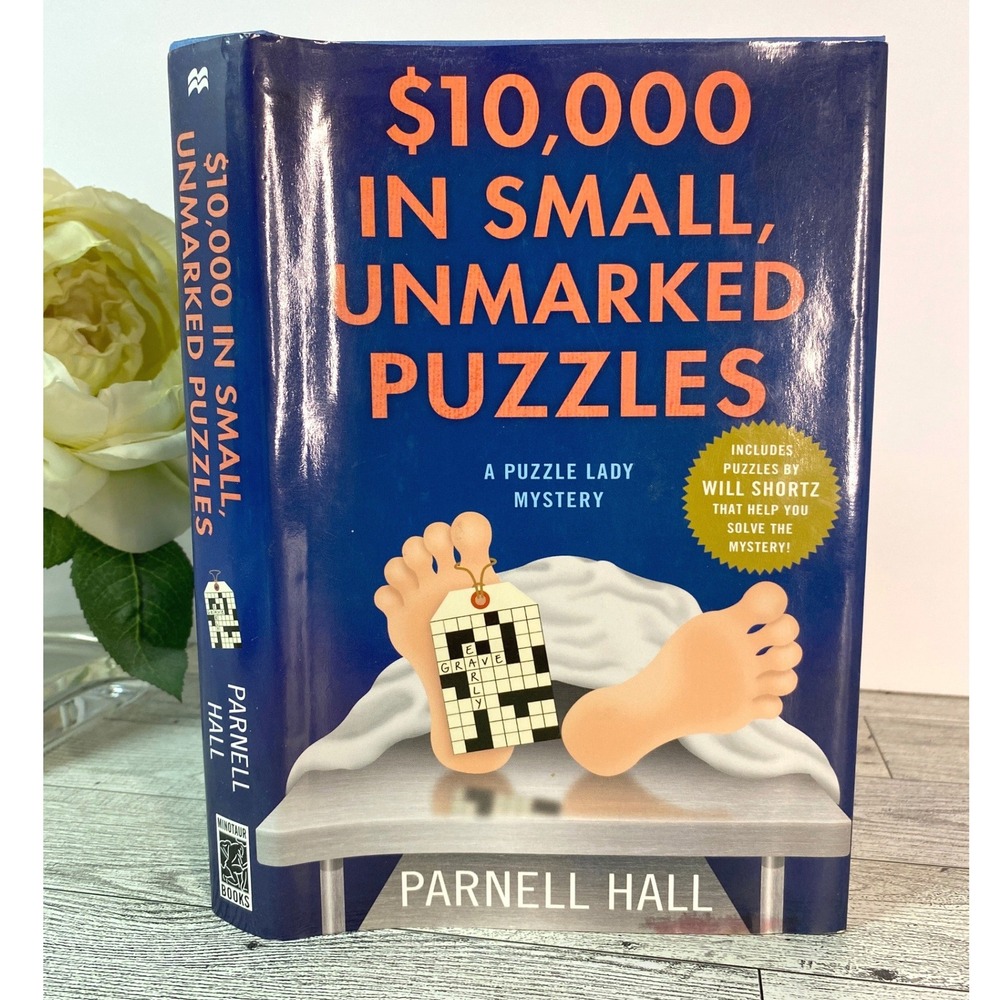 $10,000 in Small, Unmarked Puzzles by Hall 2012 HCDJ 1st Ed- Puzzle Lady Mystery
